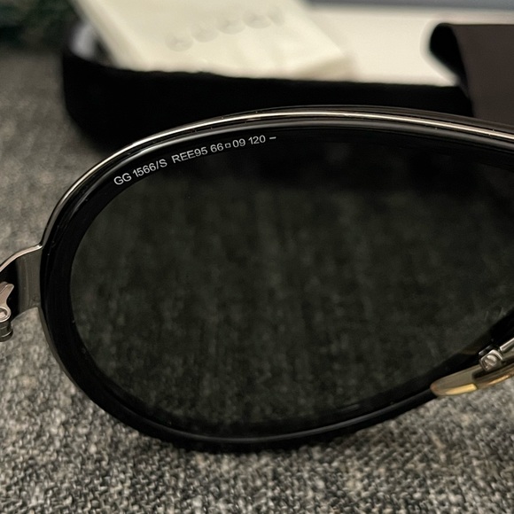GUCCI SUNGLASSES black/silver EUC…Men’s… Full Inclusion … Authentic.. - Picture 6 of 9